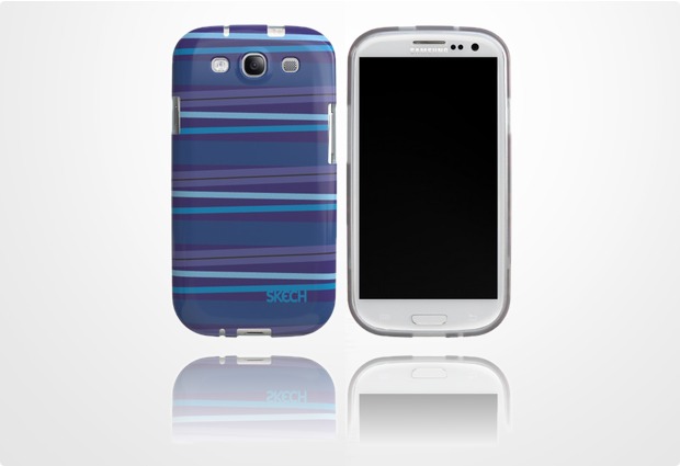 Skech Groove fr Samsung Galaxy S3, blau