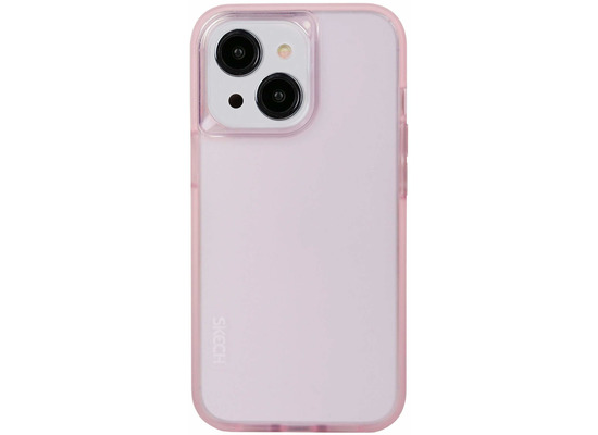 Skech Hard Rubber Case, Apple iPhone 14, pink, SKIP-R22-HR-PNK