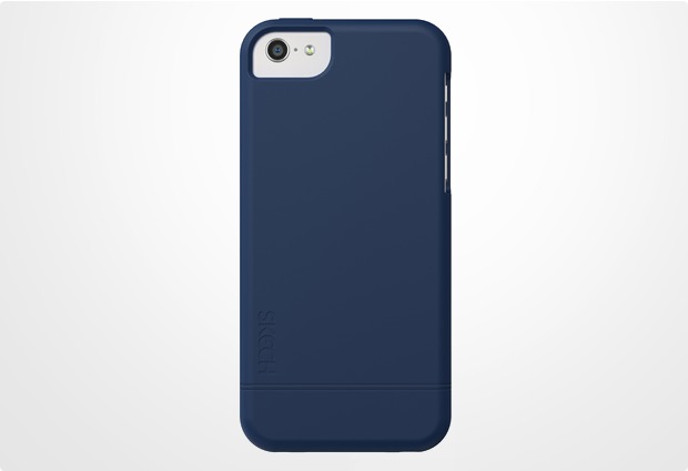 Skech Hard Rubber fr iPhone 5C, blau