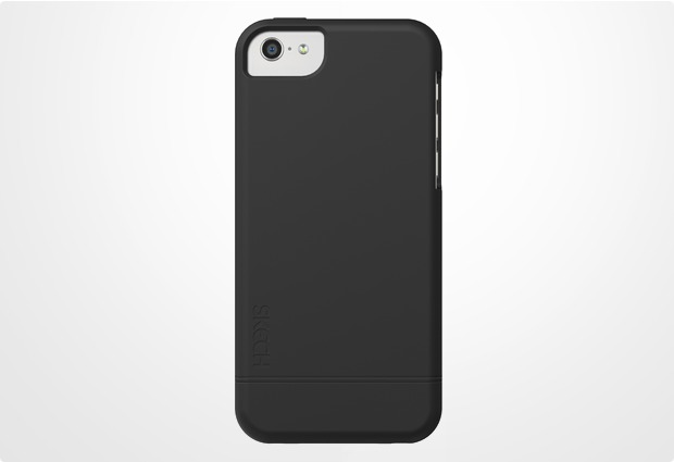 Skech Hard Rubber fr iPhone 5C, schwarz