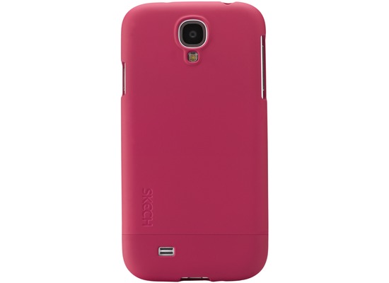Skech Hard Rubber fr Samsung Galaxy S4, pink