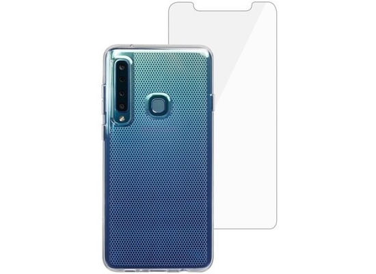 Skech Matrix SE Case + Glas Displayschutz, Samsung Galaxy A9 (2018), transparent, SK33-BD-MTX