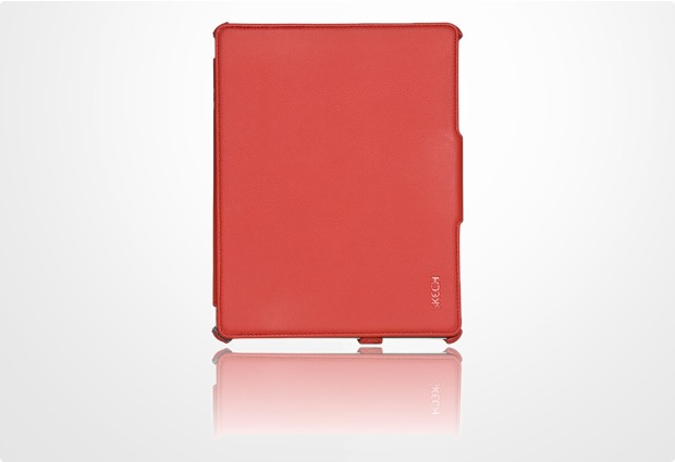 Skech Porter leather fr iPad 2, rot