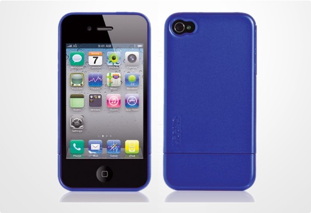Skech Shine fr iPhone 4, blue