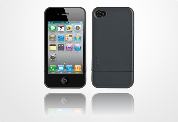 Skech Shine fr iPhone 4, grey (titanium)