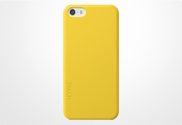 Skech Slim fr iPhone 5C, gelb