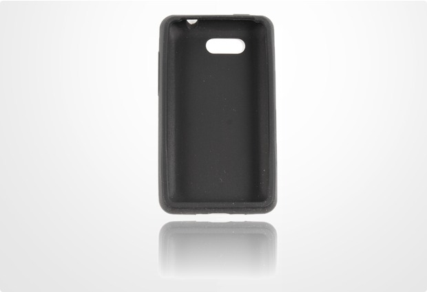 Silikonhlle fr HTC HD Mini, schwarz