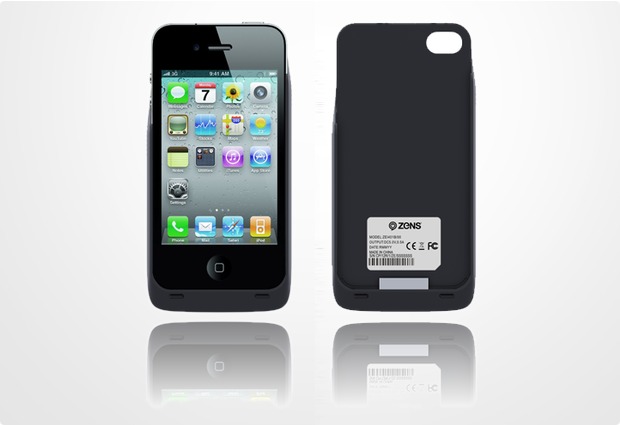ZENS Wireless Charging Sleeve fr iPhone 4 / 4S
