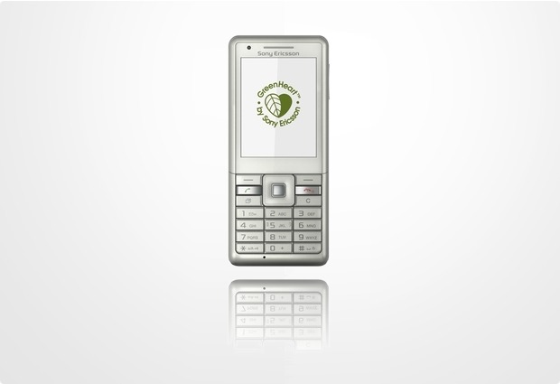 Sony Ericsson Naite, perlmut white GreenHeart