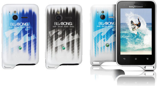 Sony Ericsson Xperia active, Billabong