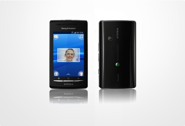 Sony Ericsson Xperia X8, schwarz