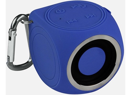 SOUND2GO WaterCube Bluetooth Lautsprecher, kobalt-blau
