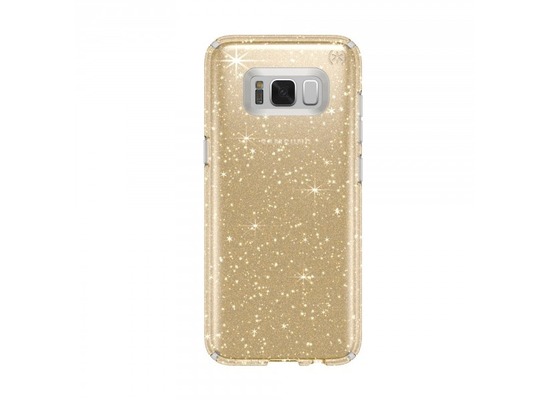 Speck HardCase Speck Presidio Samsung Galaxy S8 Clear with Gold Glitter/Clear