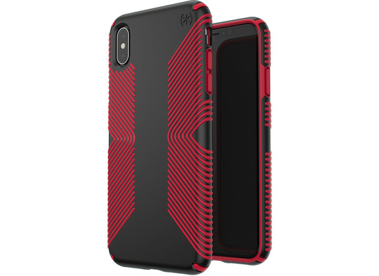 Speck Presidio Grip fr iPhone XS Max Black/Red