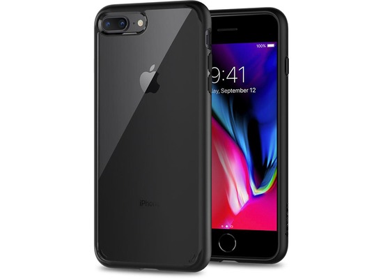 Spigen Ultra Hybrid 2 for iPhone 7/8 Plus schwarz