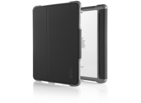 STM STM Dux Case, Apple iPad mini, mini 2 (Retina), mini 3, schwarz/transparent, STM-222-104G-01