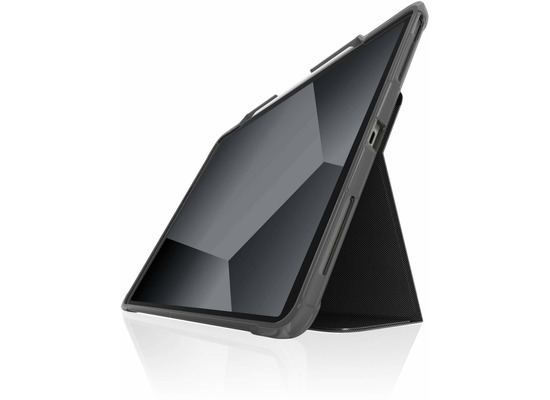 STM Dux Plus Case | Apple iPad Pro 12,9 (2022 - 2018) | schwarz/transparent | STM-222-334LZ-01