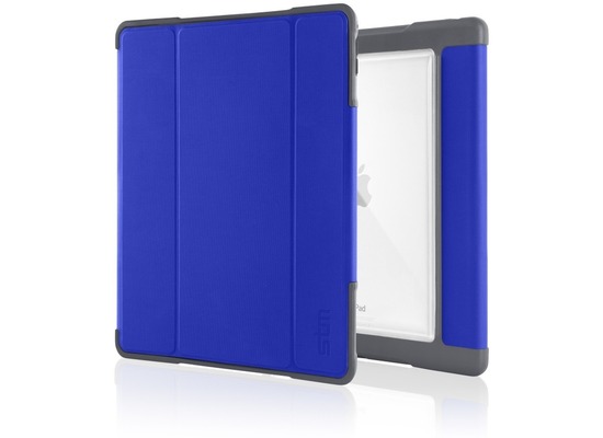 STM STM Dux Plus Case, Apple iPad Pro 9,7, blau/transparent, STM-222-129JX-25