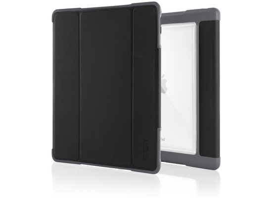 STM STM Dux Plus Case, Apple iPad Pro 9,7, schwarz/transparent, STM-222-129JX-01
