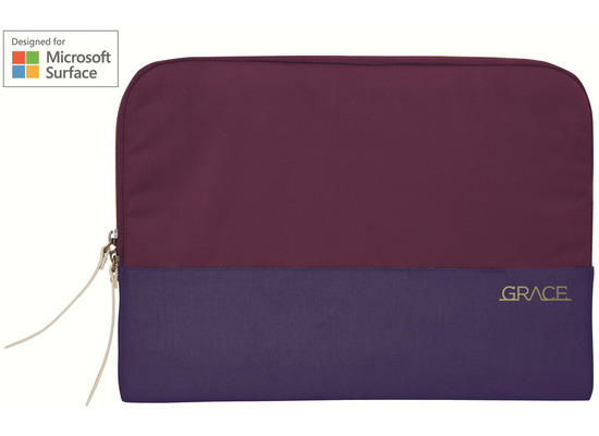 STM Grace Sleeve 15, Microsoft Surface Book 2 (13 & 15), dark purple, STM-114-106P-45
