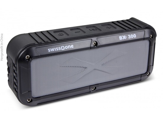 swisstone BX 300 Bluetooth Lautsprecher, schwarz