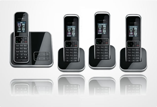 Telekom Sinus A405 plus 3, schwarz