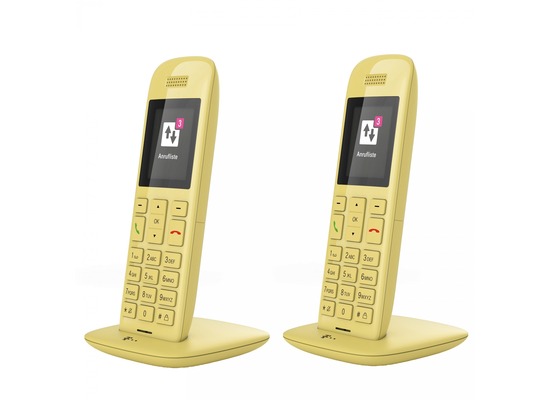 Telekom Speedphone 11 - DUO Set - gelb