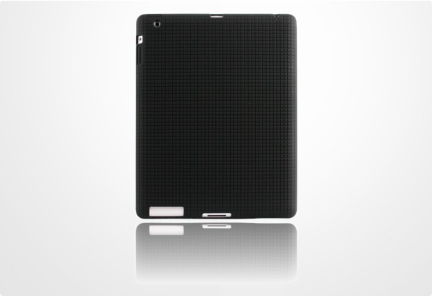 Twins Big Grip fr iPad 2, schwarz