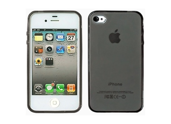 Twins Bright fr iPhone 4 / 4S, grau-transparent