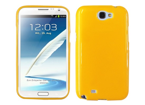 Twins Glamour fr Samsung Galaxy Note 2, gelb