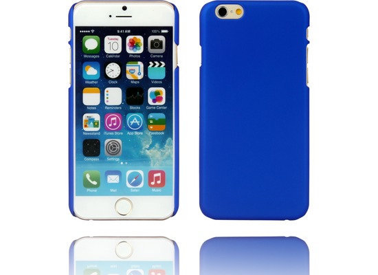 Twins Hard Case fr iPhone 6, matt,blau