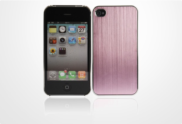 Twins Metal Cascade fr iPhone 4/4S, rosa