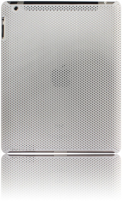 Twins Perforated White fr iPad 2