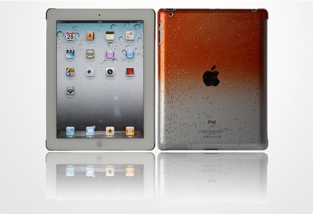 Twins Raindrop fr iPad 2, orange