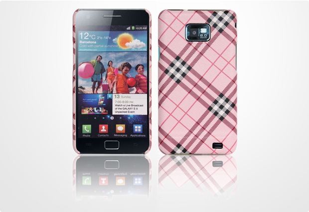 Twins Taste fr Samsung i9100 Galaxy S2, rosa