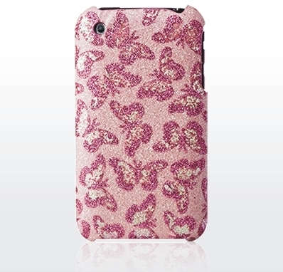 ultra-case Butterfly fr iPhone 3G, Pink