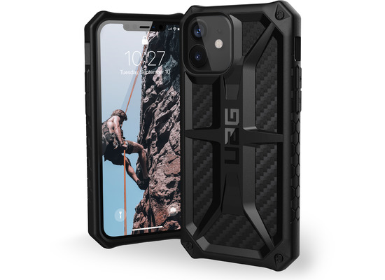Urban Armor Gear Monarch Case, Apple iPhone 12/12 Pro, carbon, 112351114242
