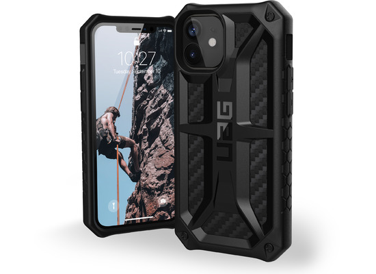 Urban Armor Gear Monarch Case, Apple iPhone 12 mini, carbon, 112341114242