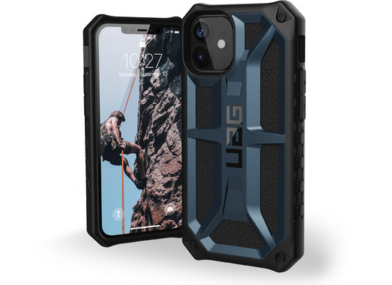 Urban Armor Gear Monarch Case, Apple iPhone 12 mini, mallard (blau), 112341115555