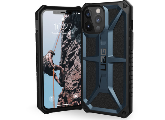 Urban Armor Gear Monarch Case, Apple iPhone 12 Pro Max, mallard (blau), 112361115555