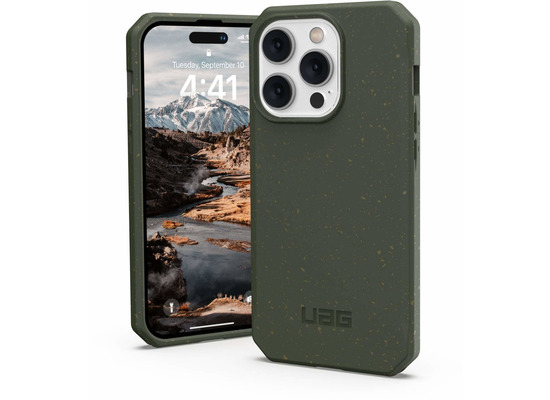 Urban Armor Gear Outback-BIO Case, Apple iPhone 14 Pro, olive, 114074117272