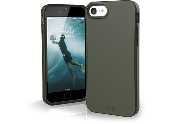 Urban Armor Gear Outback-BIO Case, Apple iPhone SE (2020)/8/7/6S, olive drab, 112045117272