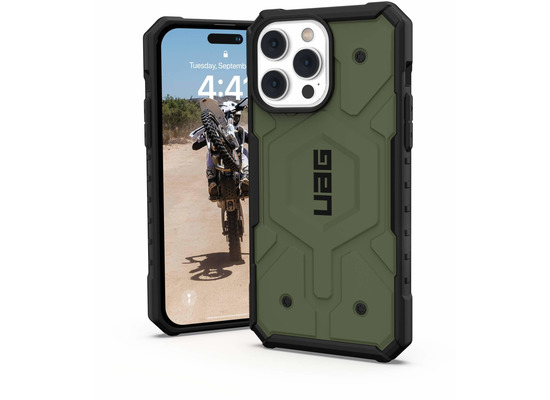 Urban Armor Gear Pathfinder MagSafe Case, Apple iPhone 14 Pro Max, olive, 114055117272