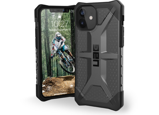 Urban Armor Gear Plasma Case, Apple iPhone 12/12 Pro, ash (grau transparent), 112353113131