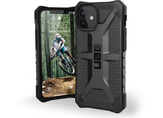 Urban Armor Gear Plasma Case, Apple iPhone 12 mini, ash (grau transparent), 112343113131