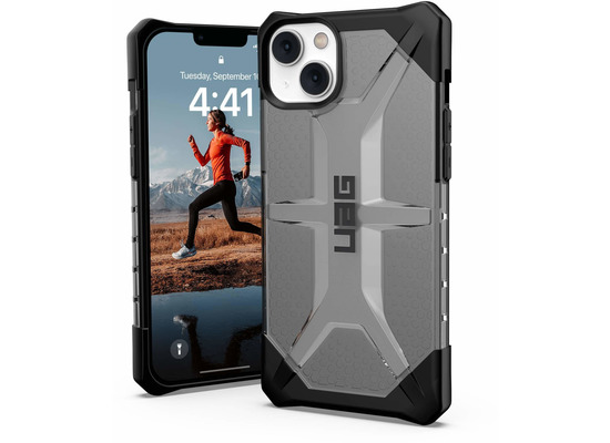 Urban Armor Gear Plasma Case, Apple iPhone 14 Plus, ash (grau transparent), 114065113131