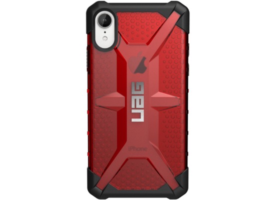 Urban Armor Gear Plasma Case, Schutzhlle, Apple iPhone XR, magma (rot transparent)
