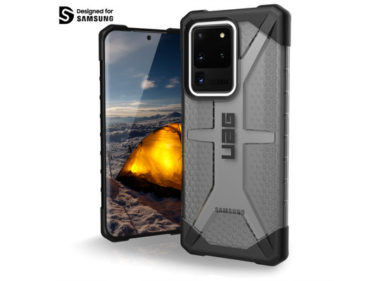 Urban Armor Gear Plasma Case, Samsung Galaxy S20 Ultra, ash (grau transparent), 211993113131