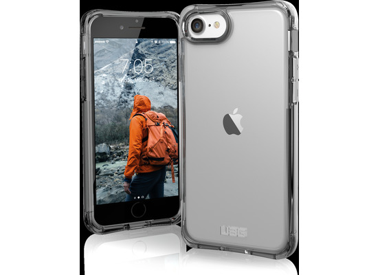 Urban Armor Gear Plyo Case, Apple iPhone SE (2020)/8/7/6S, ice (transparent), 112042114343