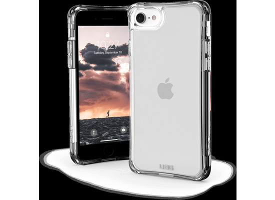 Urban Armor Gear Plyo Case, Apple iPhone SE (2022 & 2020)/8, ice (transparent), 114009114343